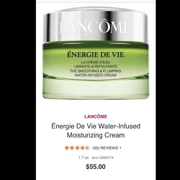 lancome green moisturizer